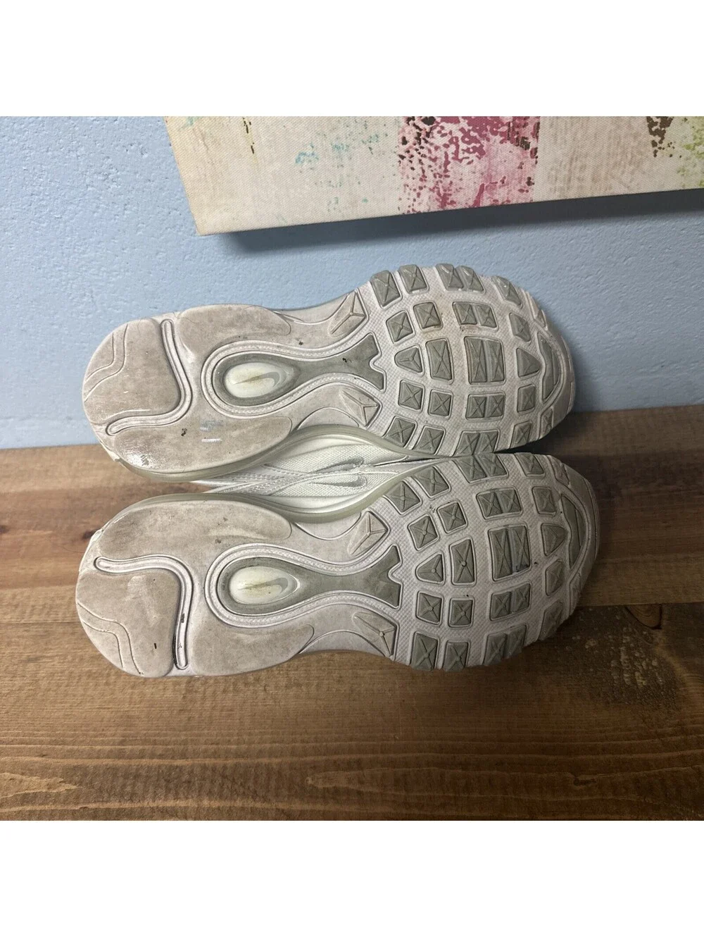 Nike Air Max 97 Triple White - Size 6